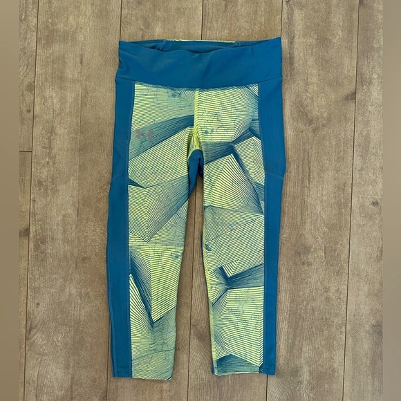 Under Armour Heat Gear Compression Fit Women’s Active Leggings unique colors - Picture 5 of 10